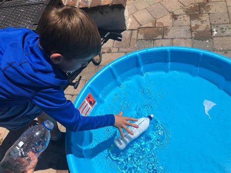 Fizzing Boats with vinegar