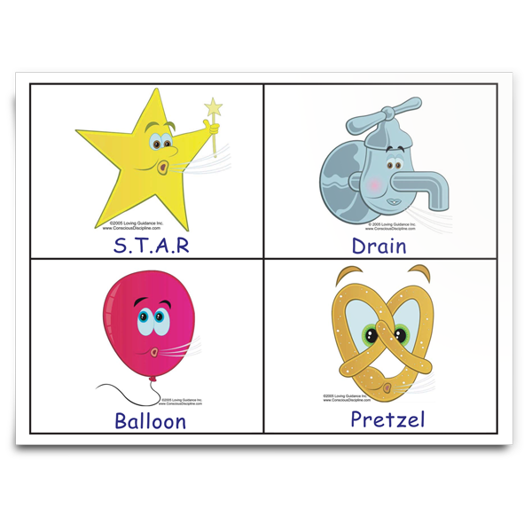 Printable Safe Place Breathing Icons mockup