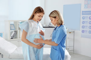 bigstock Gynecology consultation Pregn 177857422 300x200 1