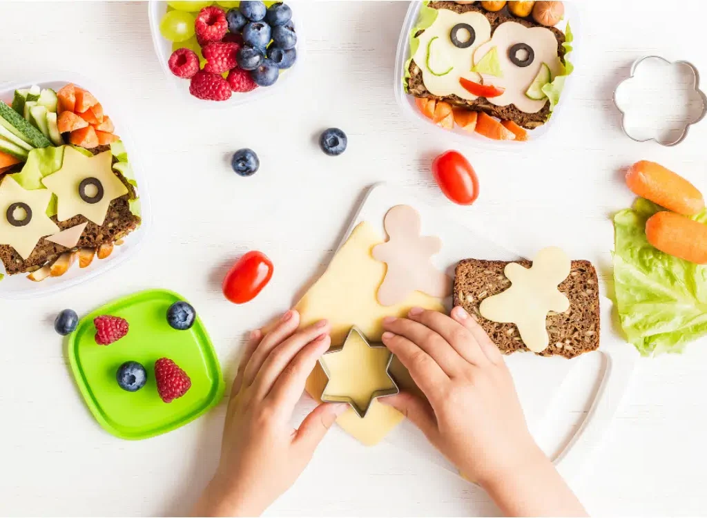 create a cover image for a WordPress article titled Healthy Snacks for Kids Ideas and Recipes 2