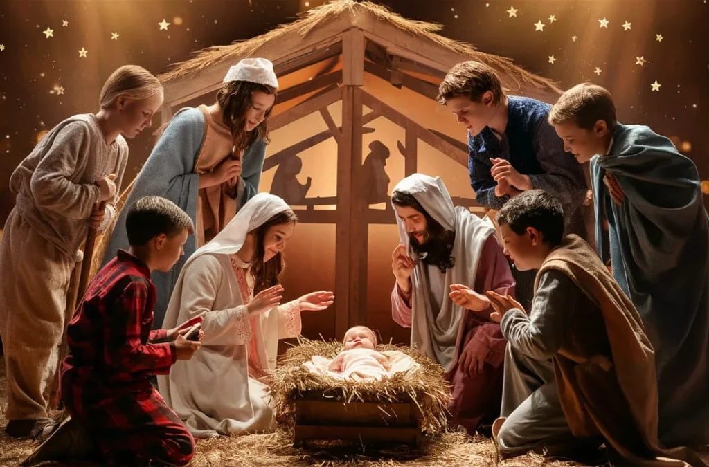 Christmas bible story lessons for kids