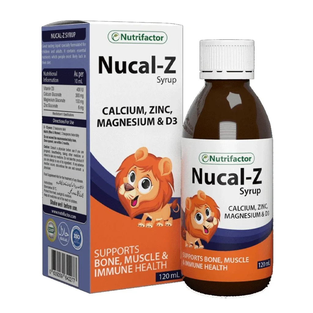 nutrifactor nucal z syrup 120ml 591991
