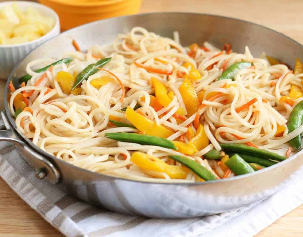 family style lo mein