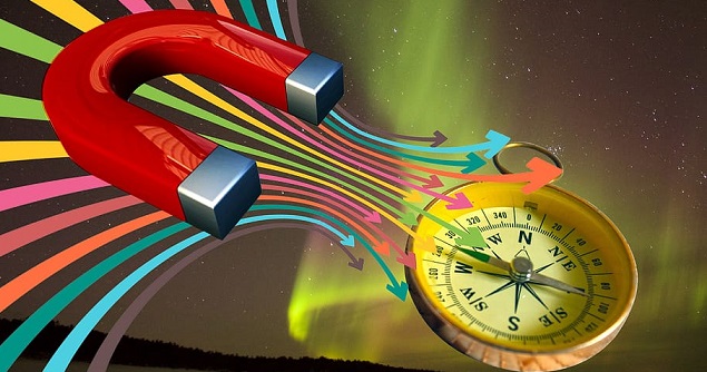 diy magnetic compass